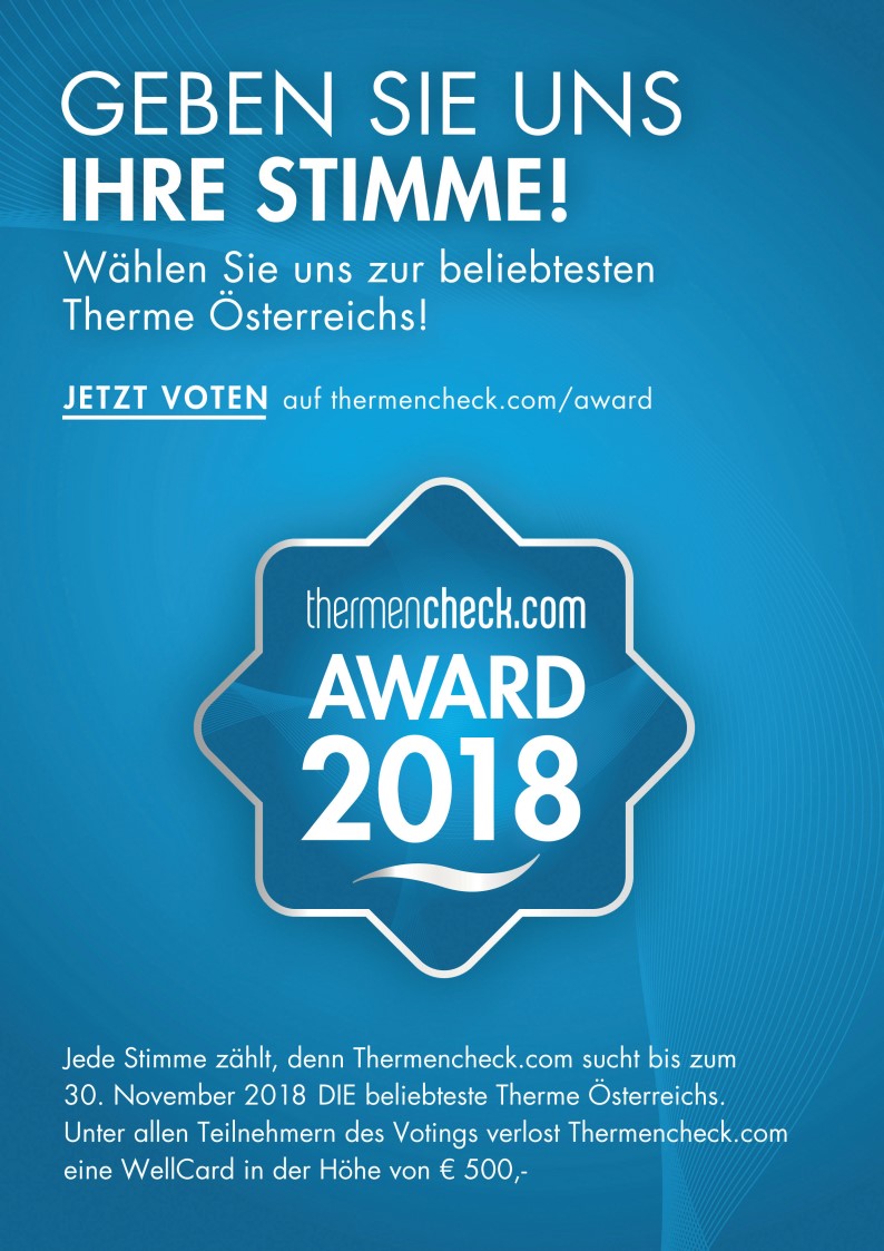 Thermencheck.com Award 2018 Voting Grafik