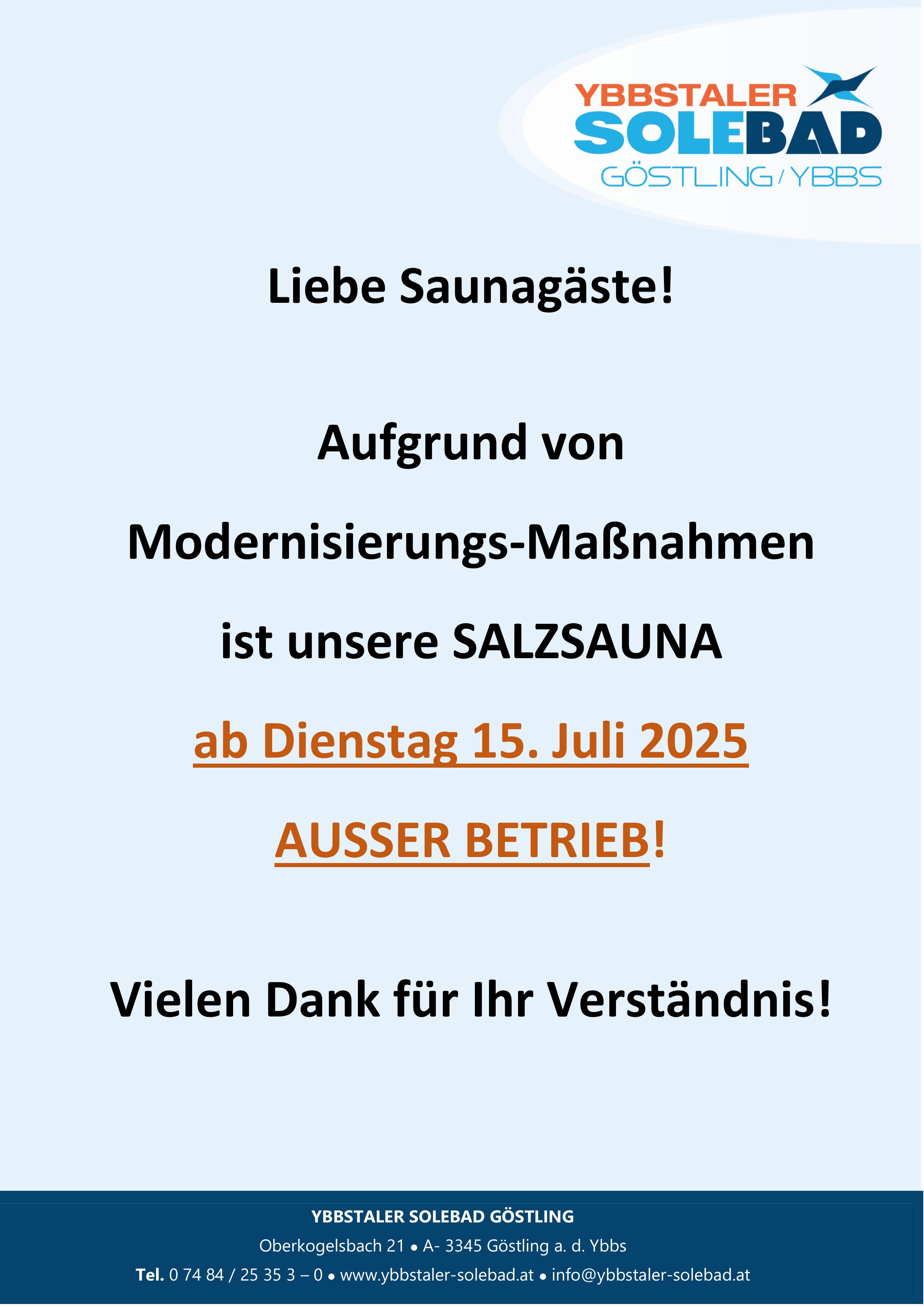 2025 07 11 Salzsauna ausser Betrieb